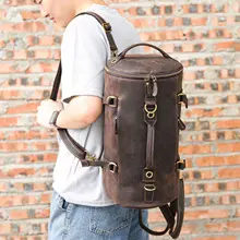 (Wholesale), universal travel bag wet and dry separation, one-shoulder bag one shoulder, genuine leather — chobi 8