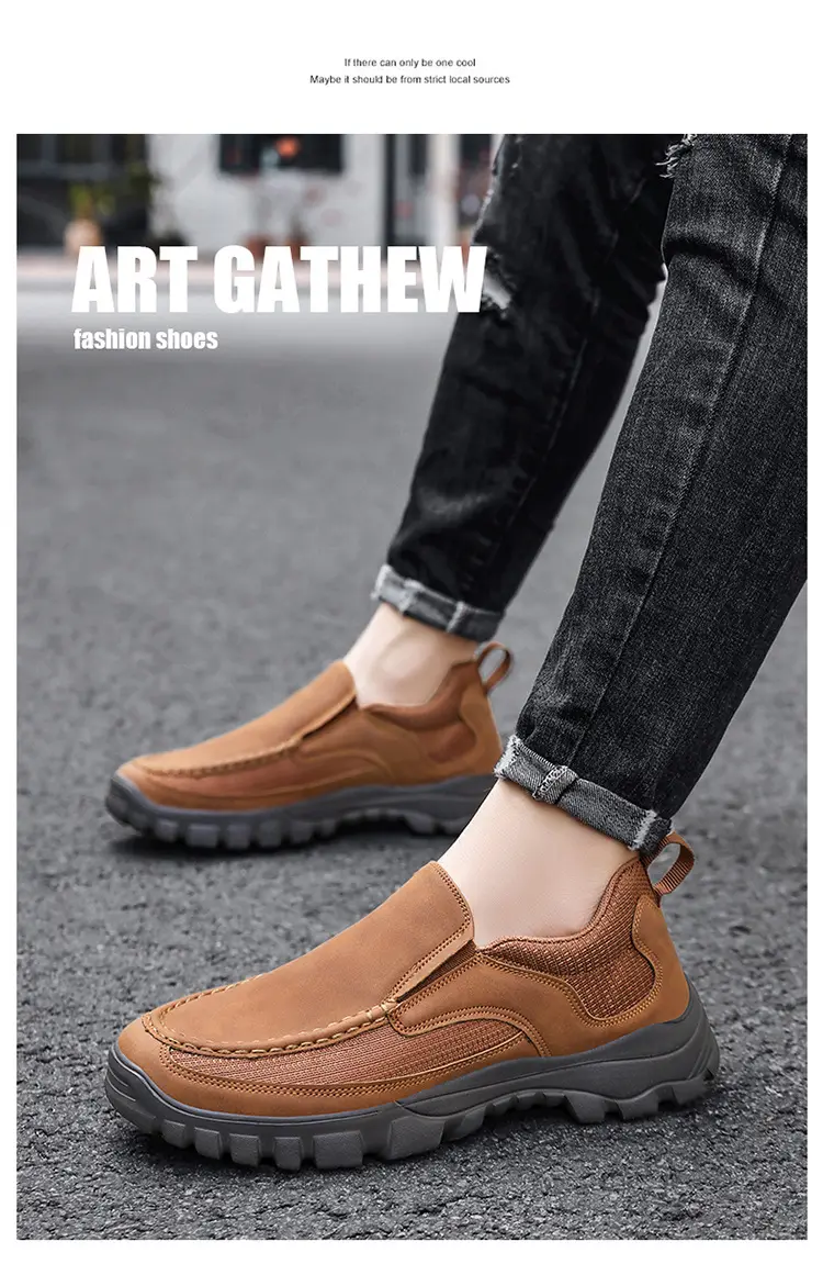 (Cross-border trading), (Wholesale), men's autumn casual lightweight comfortable loafers, trend of season, plus size — chobi 16