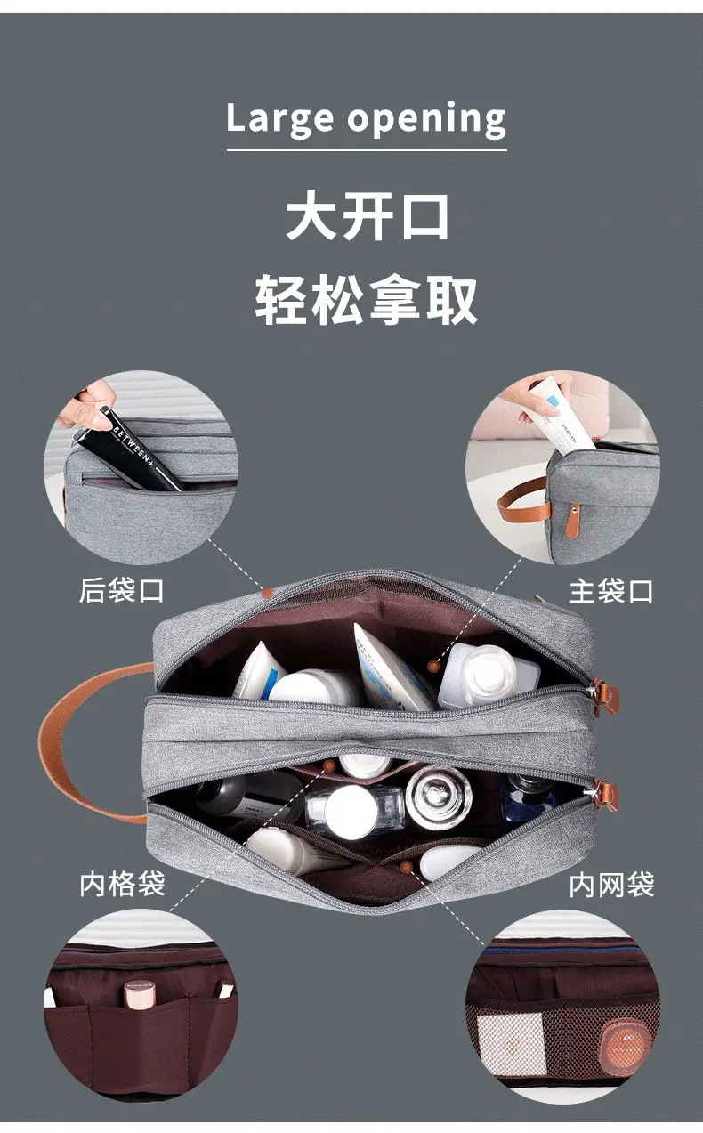 (Cross-border trading), cloth retro fashionable universal handheld cosmetic bag, European style, custom-made — chobi 8