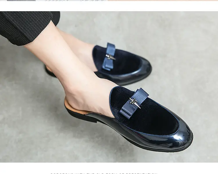 (Cross-border trading), summer shoes pointed-toe, casual footwear for leisure English style, loafers, plus size, easy to put on, British style — chobi 8