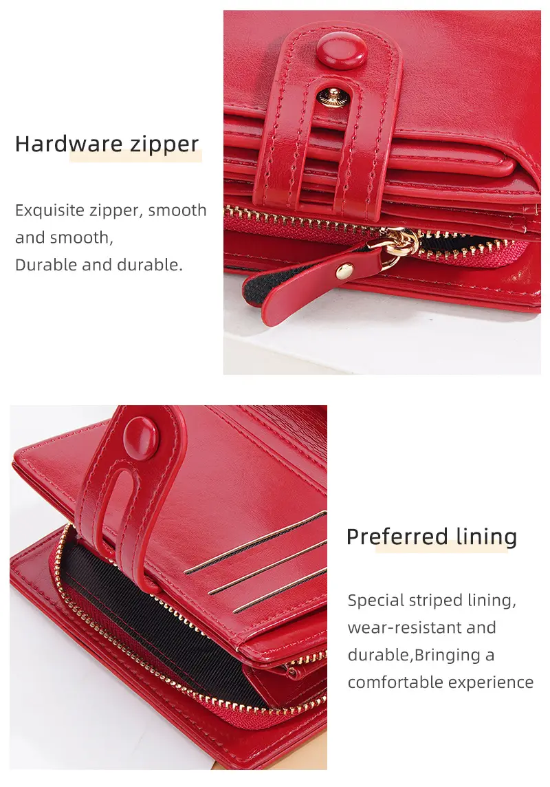 Wallet, shoulder bag, short brand card holder, high-quality style — chobi 29