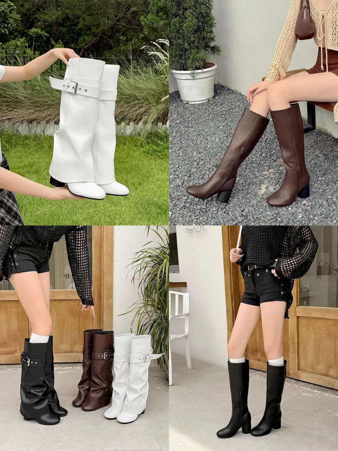High boots, removable insulated trousers, can be worn in two ways, plus size, extra wide fit — chobi 9