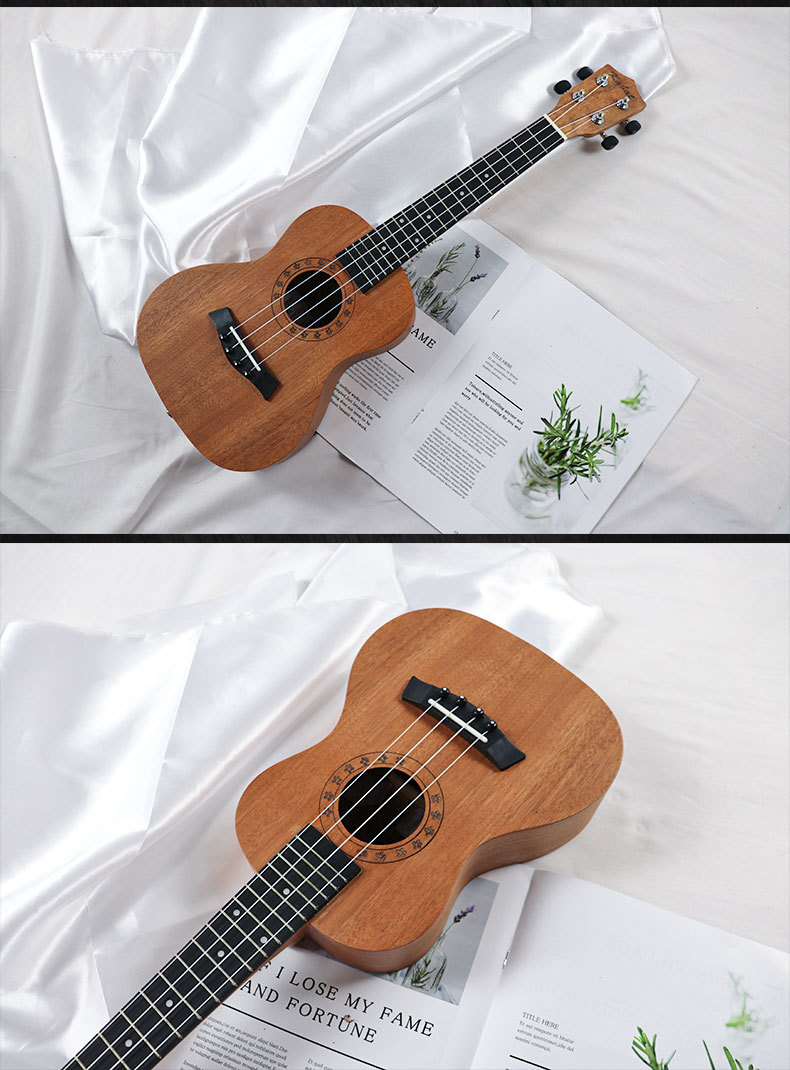 Ukulele with a score, guitar, 23 inch, direct factory sales — chobi 12