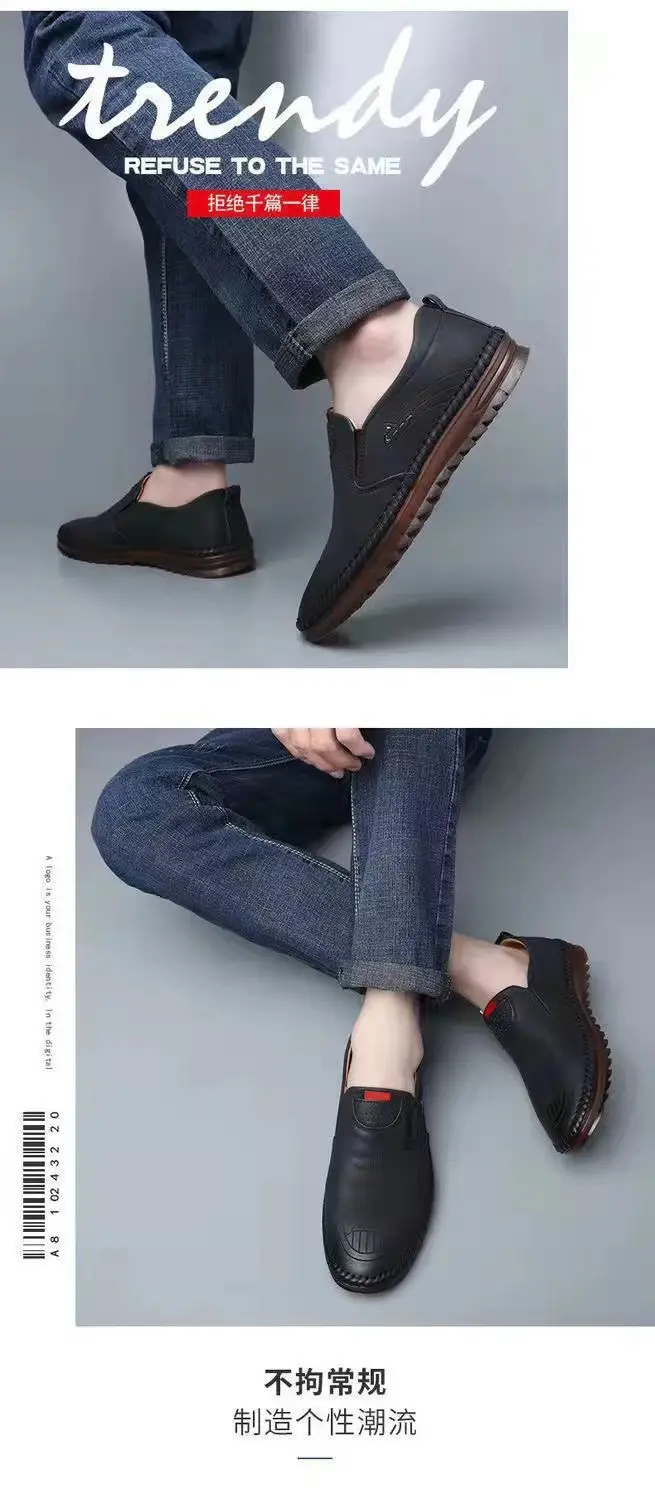 Casual shoes, breathable slip-ons, loafers, sneakers, simple and elegant design, round toe, high-quality style — chobi 15