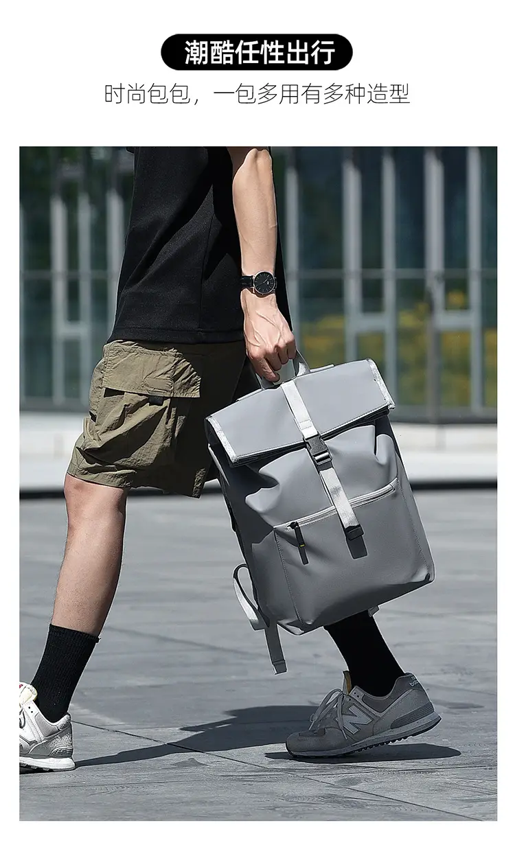 Capacious backpack, laptop, travel bag, 15.6 inch, business version — chobi 15