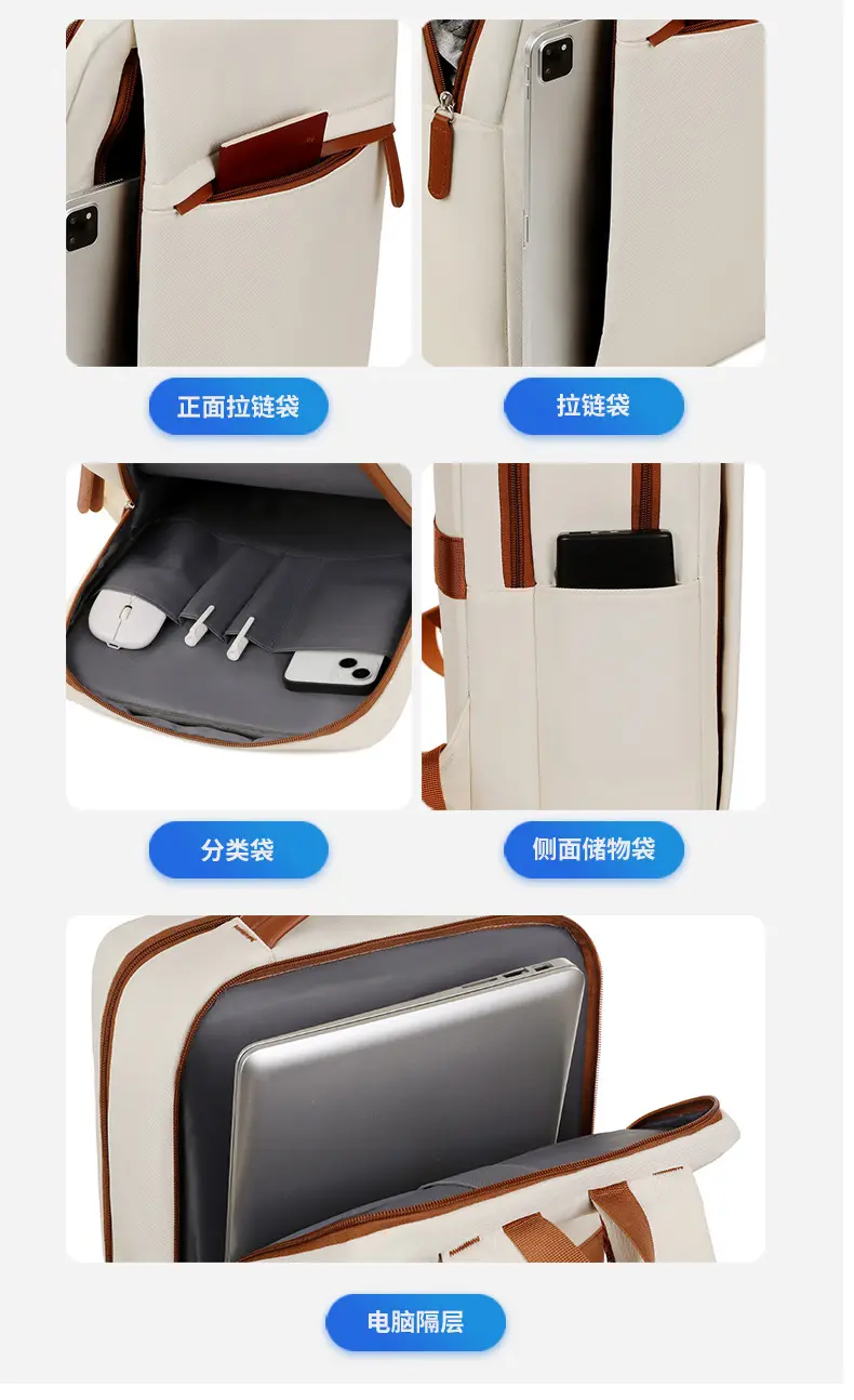 (Cross-border trading), backpack, travel bag for leisure, universal capacious shoulder bag, laptop for students — chobi 19