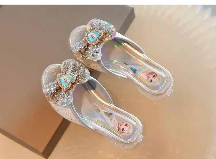 Summer mule, children's women's slippers, non-slip sandals, princess style, western style, suitable for outdoor wear — chobi 11