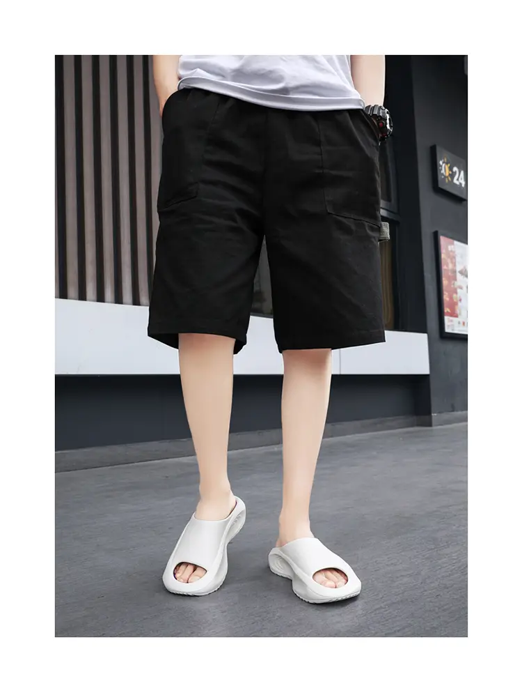 Men's summer ultra-soft men's slippers, sports beach sandals, suitable for outdoor wear, for teenagers, soft sole — chobi 15