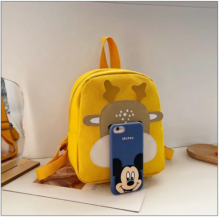 (Wholesale), cartoon hairpins, school bag for early age for men and women girl's, cute children's backpack, 2-5 years, early education — chobi 40