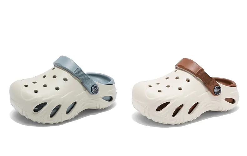Crocs-style slippers for boys, children's sandals, closed toe, 6-15 years, for teenagers, 8-12 years — chobi 7