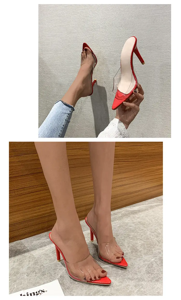 (Cross-border trading), fashionable women's slippers, sneakers, sandals stiletto heels, 2022 collection, European style, plus size, dropshipping avail — chobi 8