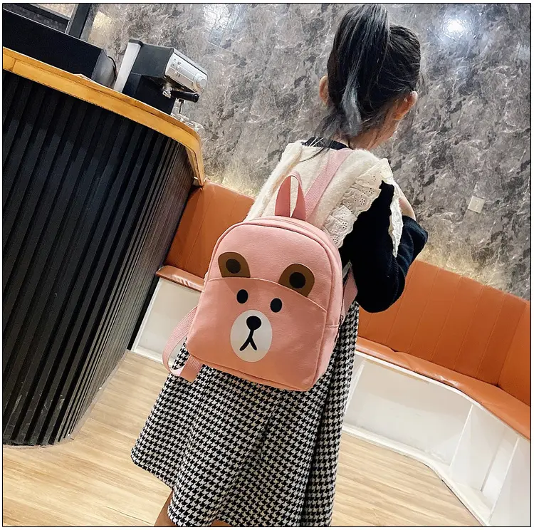 (Wholesale), cartoon hairpins, school bag for early age for men and women girl's, cute children's backpack, 2-5 years, early education — chobi 18
