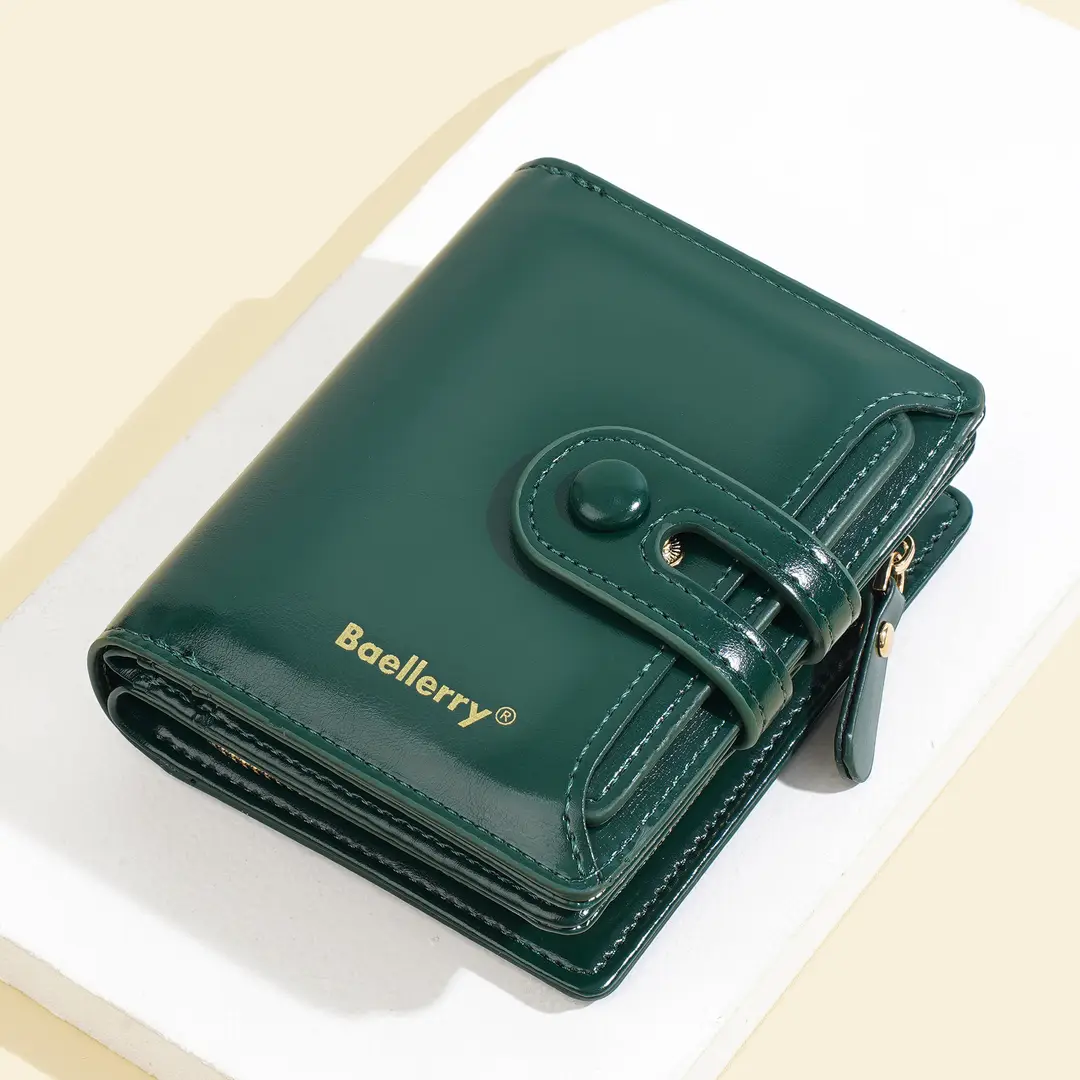 Wallet, shoulder bag, short brand card holder, high-quality style — chobi 5