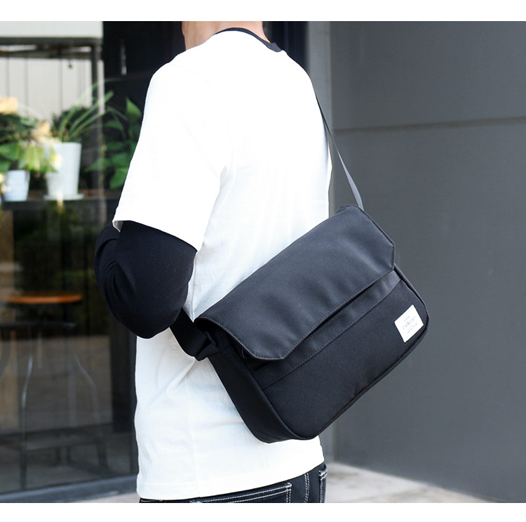 Shoulder bag, men's backpack, sports one-shoulder bag for leisure, Korean style — chobi 12