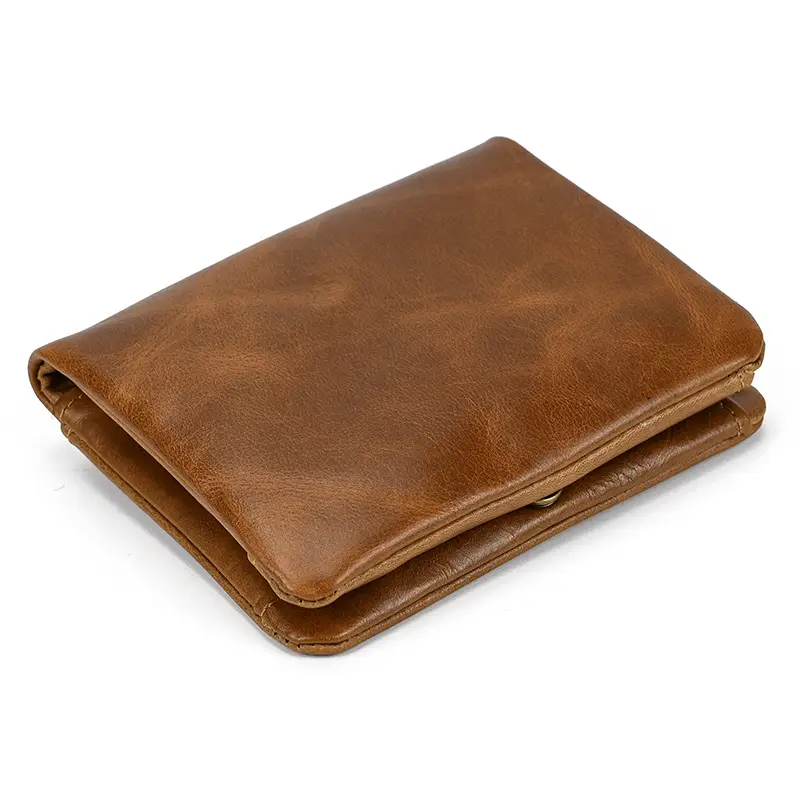 Retro leather wallet for leisure, Amazon, genuine leather — chobi 31