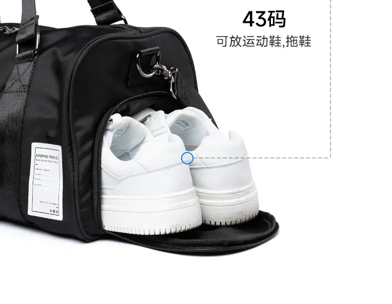 Sports bag for training wet and dry separation, capacious bag strap for traveling one shoulder, travel bag, simple and elegant design — chobi 19