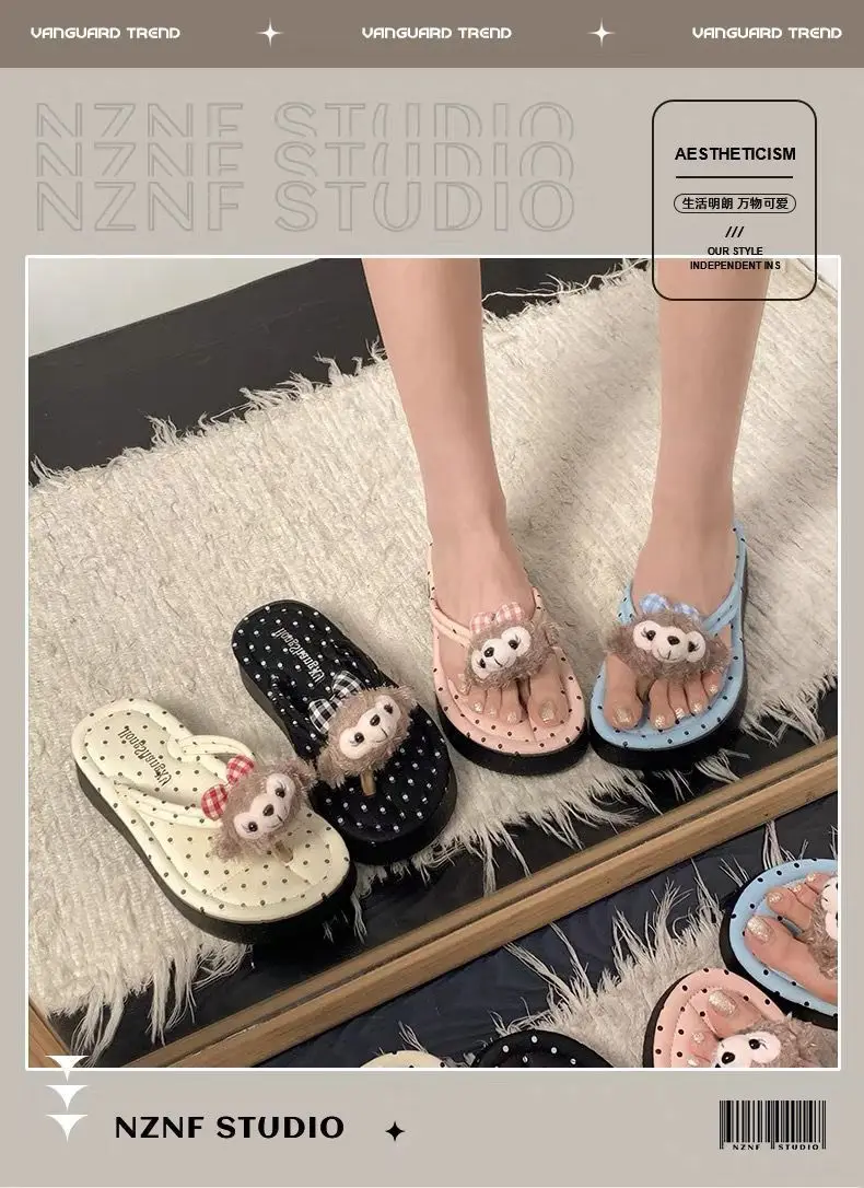 (Wholesale), flip flops to go out, non-slip high quality sandals platform, slippers, suitable for outdoor wear — chobi 1