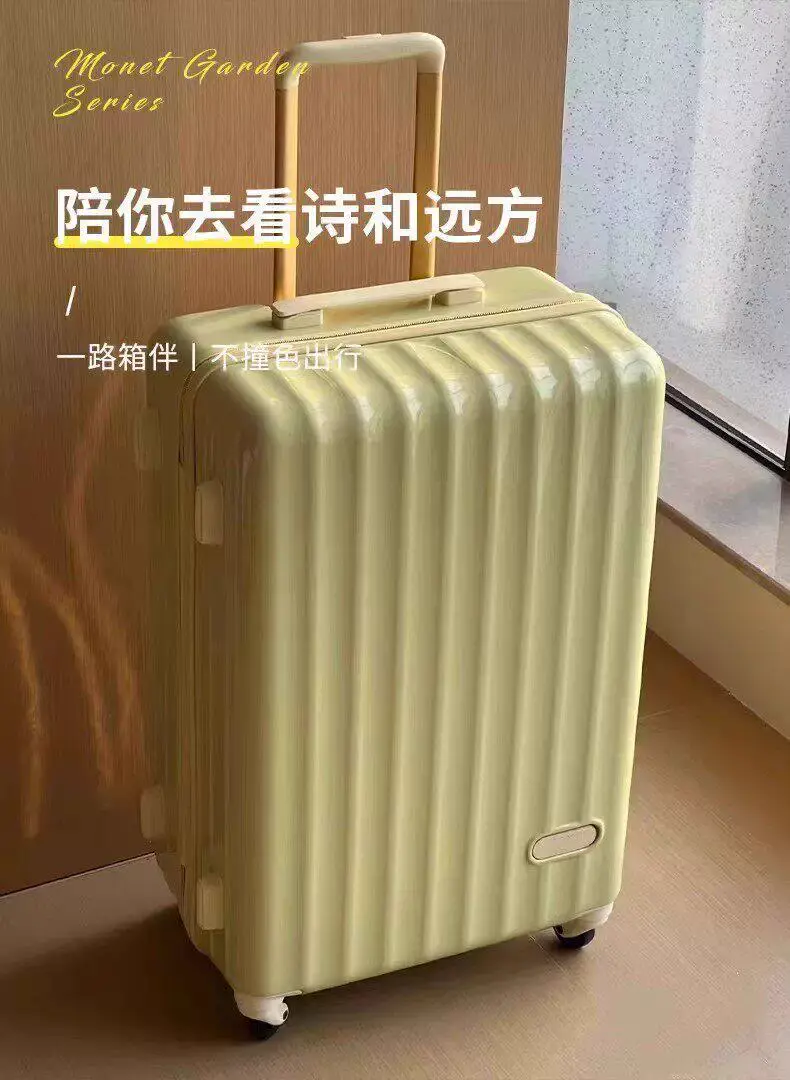 Capacious explosion-proof durable suitcase with zipper, 26 inch — chobi 6