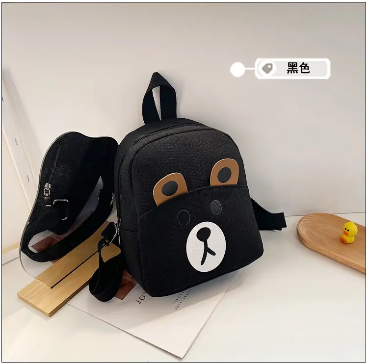 (Wholesale), cartoon hairpins, school bag for early age for men and women girl's, cute children's backpack, 2-5 years, early education — chobi 29