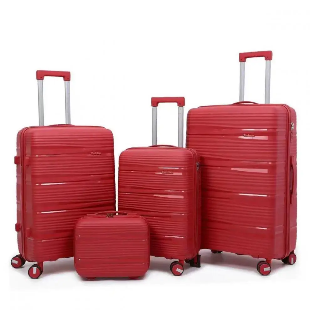 (Cross-border trading), universal ultra light capacious suitcase on wheels with zipper — chobi 8