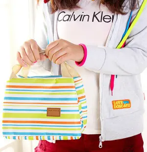 (Wholesale), cute folding cosmetic bag, organizer bag, bar, Korean style — chobi 8