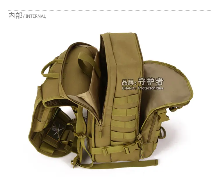 S413-40 liter X7 Arrow Fish Tactic Guardian Guardian Outdoor Backpack Travel Backpack X7 Fish Tactical Pack — chobi 33