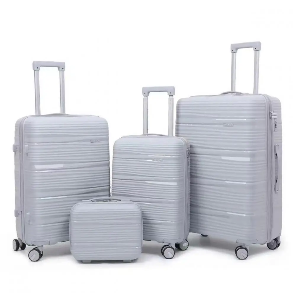 (Cross-border trading), universal ultra light capacious suitcase on wheels with zipper — chobi 7