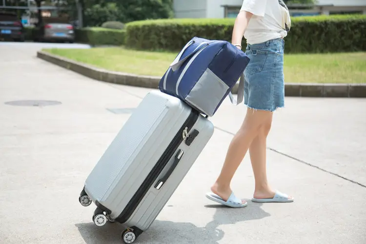 Luggage storage bag, suitcase, folding travel bag for traveling, increased thickness — chobi 19