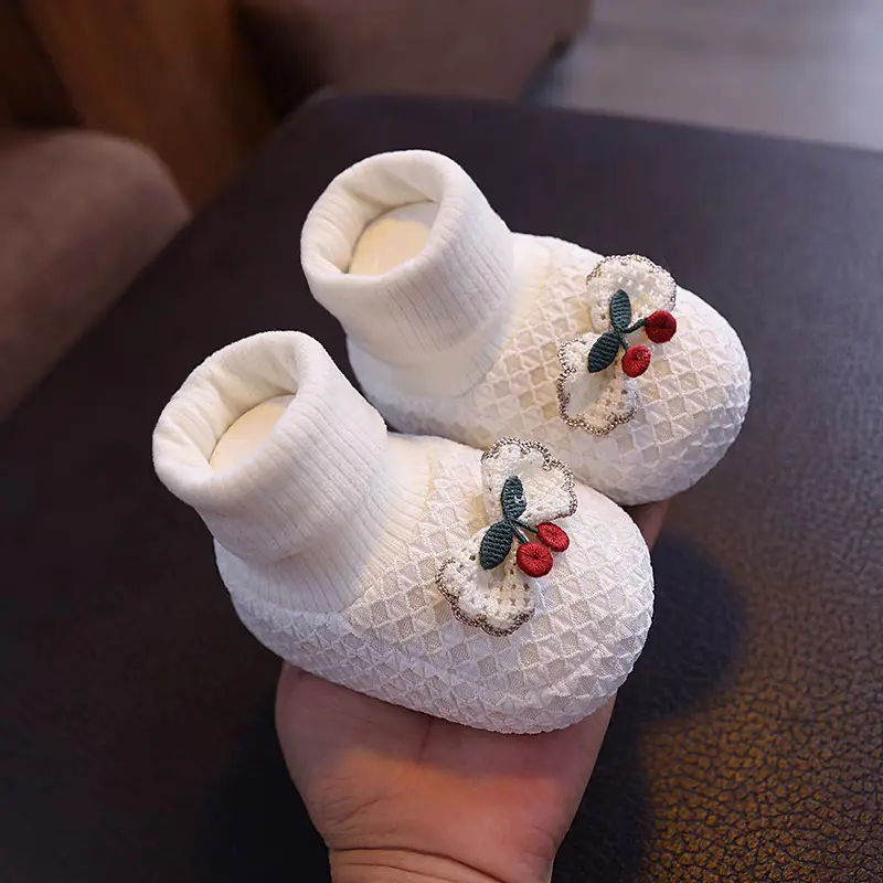 Baby shoes 0-3-12 months to 1 year old, spring and autumn and winter styles for men and women baby soft sole shoes — chobi 15