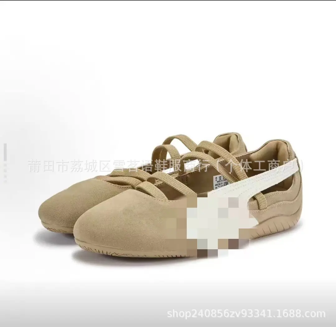 PM Park Chae Young Rose's racing ballet shoes, dance shoes, retro low-top women's shoes, versatile casual thin-soled shoes — chobi 14