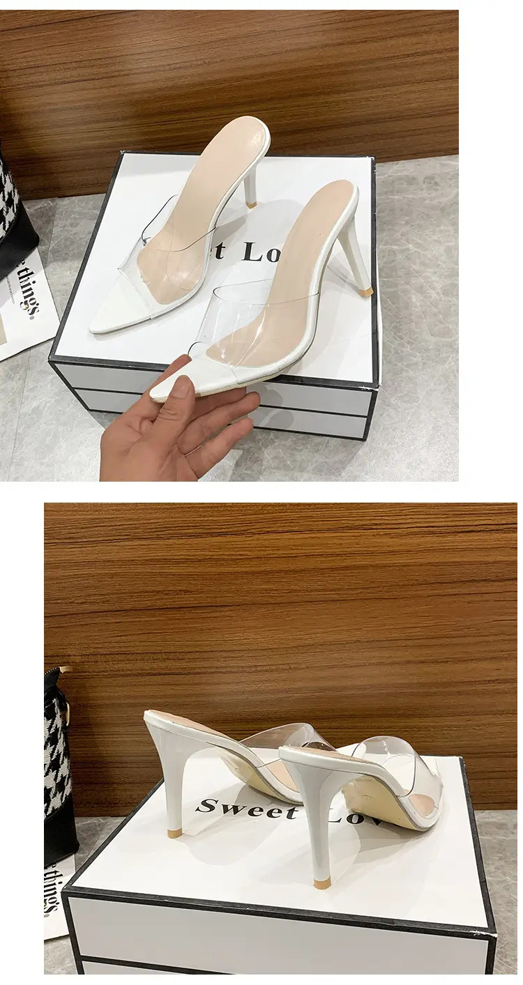 (Cross-border trading), fashionable women's slippers, sneakers, sandals stiletto heels, 2022 collection, European style, plus size, dropshipping avail — chobi 16