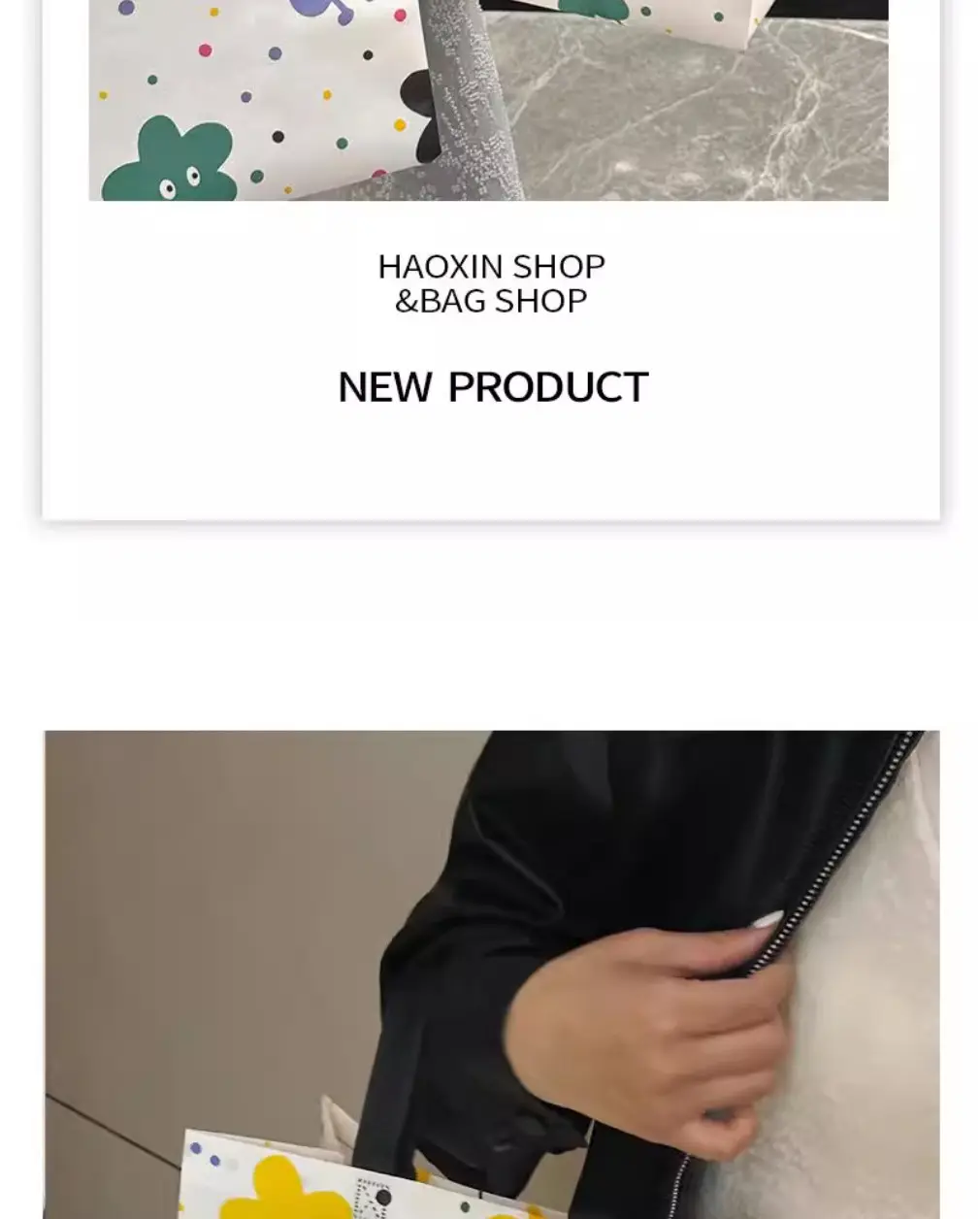 Rainbow cloth bag non-woven cloth, pack, waterproof linen bag, Birthday gift, high-quality style, with your logo imprint — chobi 7