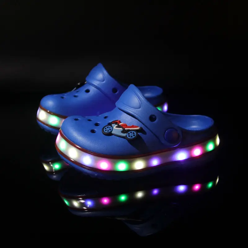 (Cross-border trading), (Wholesale), children's summer Crocs-style slippers, sandals, beach footwear — chobi 12