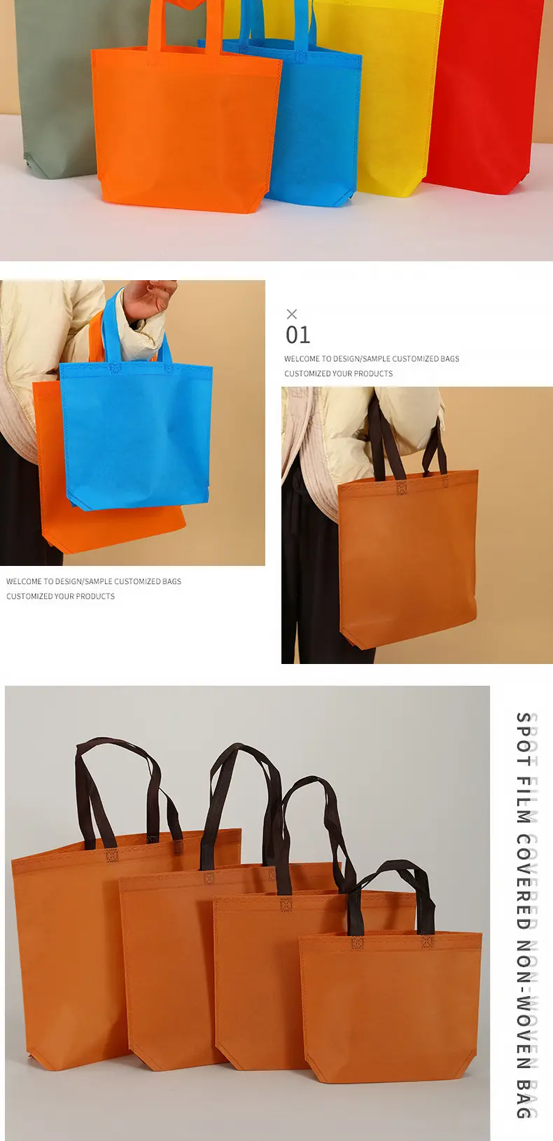 Cloth bag non-woven cloth, custom-made — chobi 12