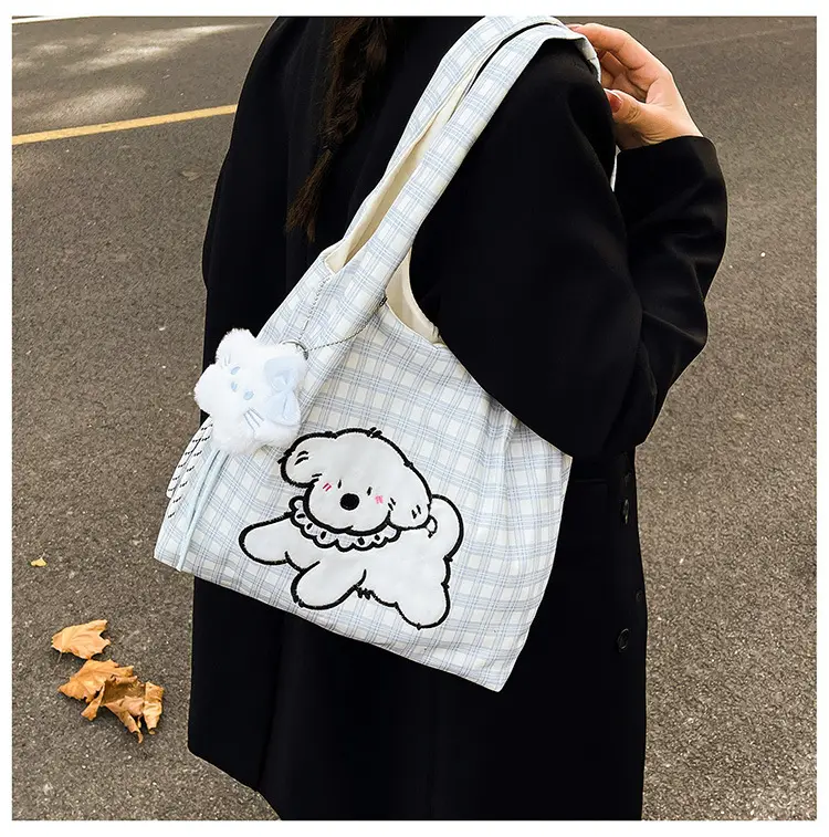 Cute cartoon universal shoulder bag to go out, one-shoulder bag — chobi 27