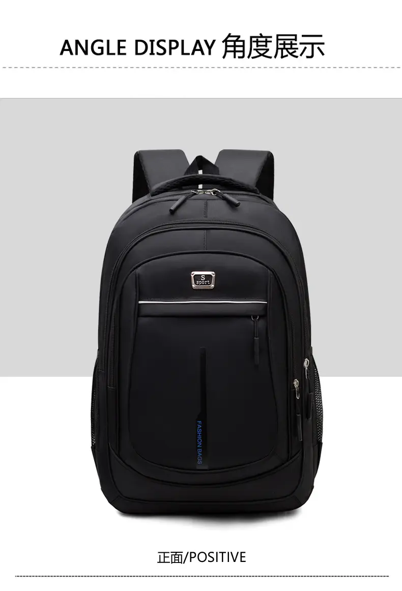 (Cross-border trading), casual backpack, laptop, travel bag, simple and elegant design, business version — chobi 20
