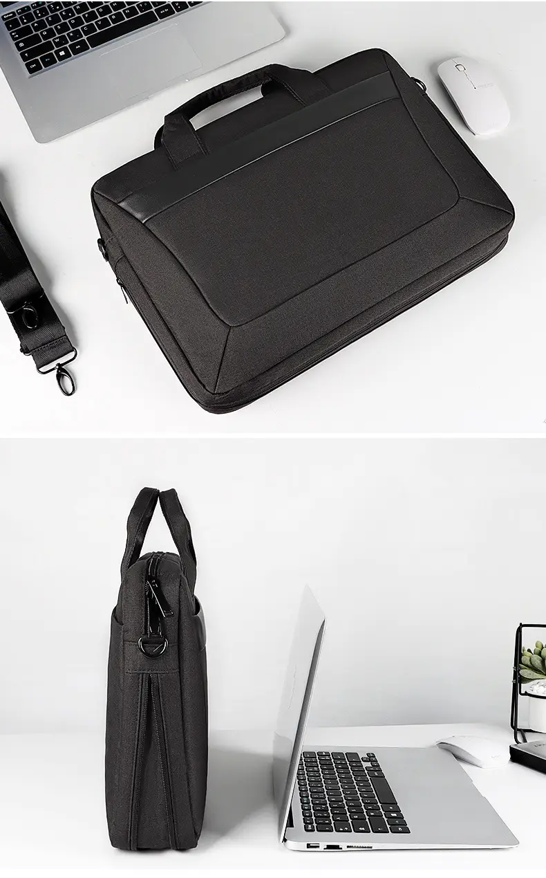 (Wholesale), one-shoulder bag, laptop, waterproof bag for men and women, 131415.6 inch, logo printing service — chobi 29