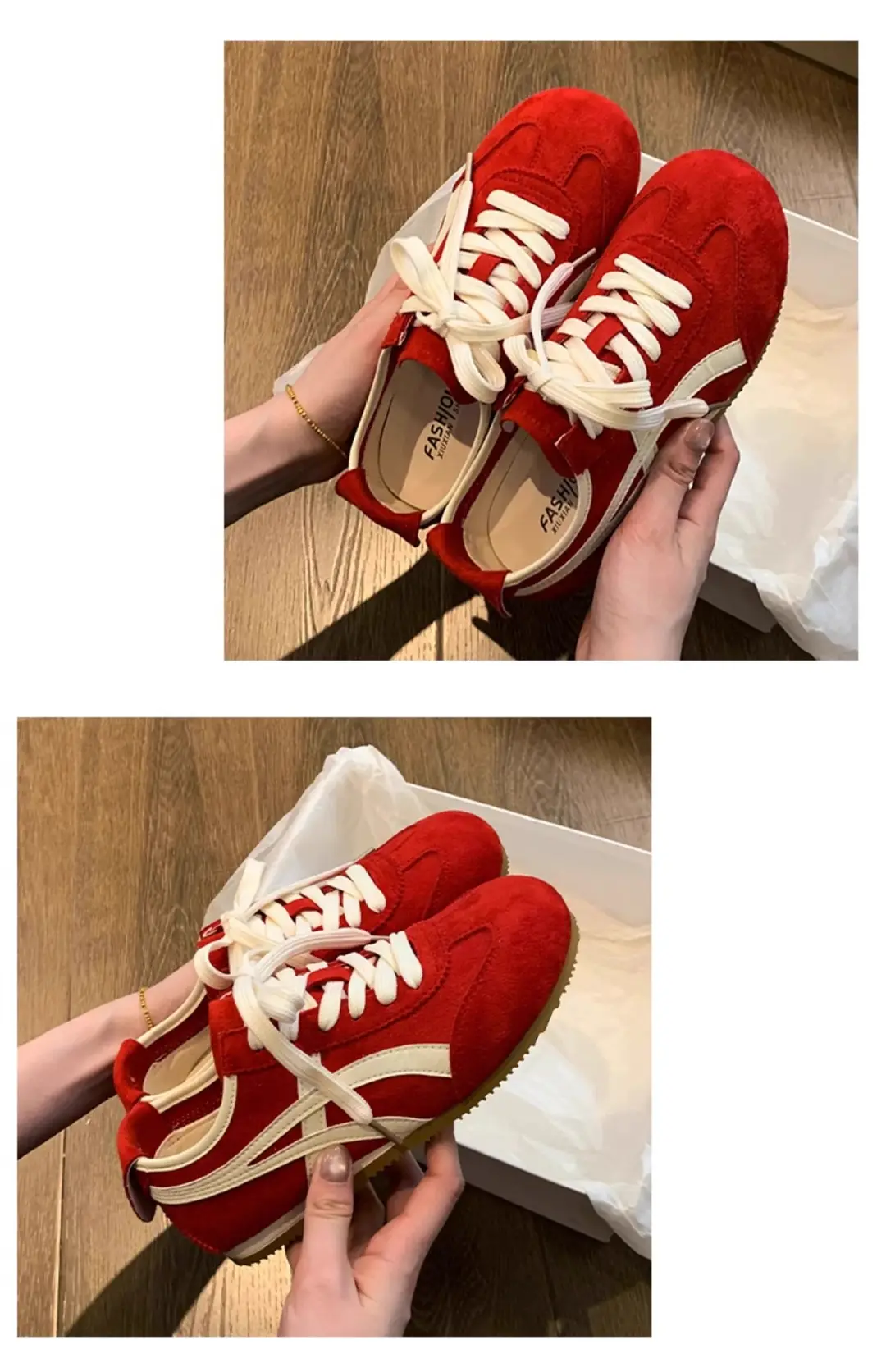 Retro summer GAT shoes, universal sports casual footwear flat for leisure, women's style, Collection Year 2025 — chobi 34