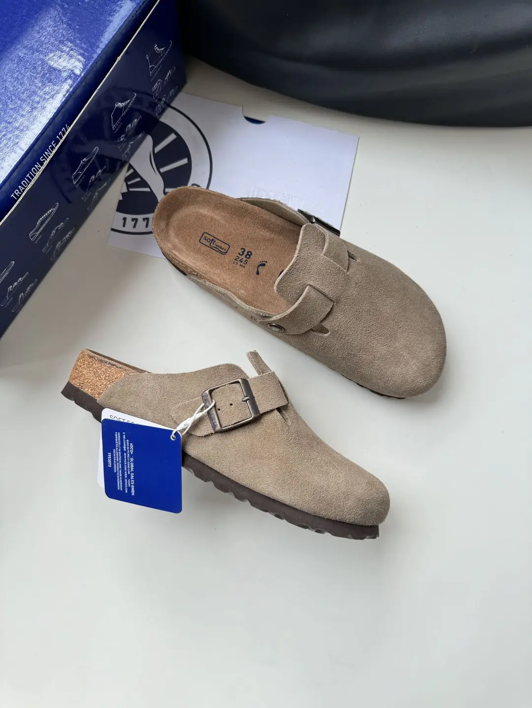 Sandals platform, slippers, suitable for spring and autumn, closed toe, genuine leather, suitable for outdoor wear — chobi 22