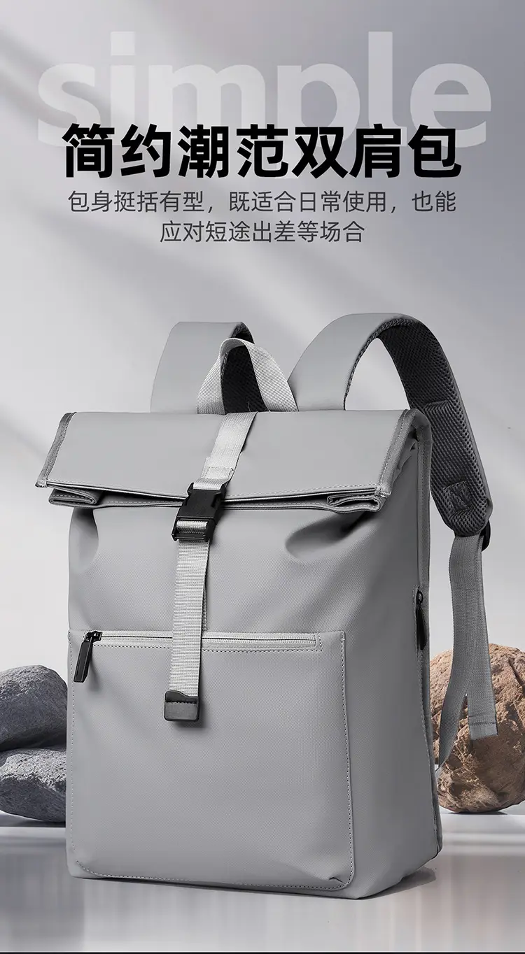 Capacious backpack, laptop, travel bag, 15.6 inch, business version — chobi 3