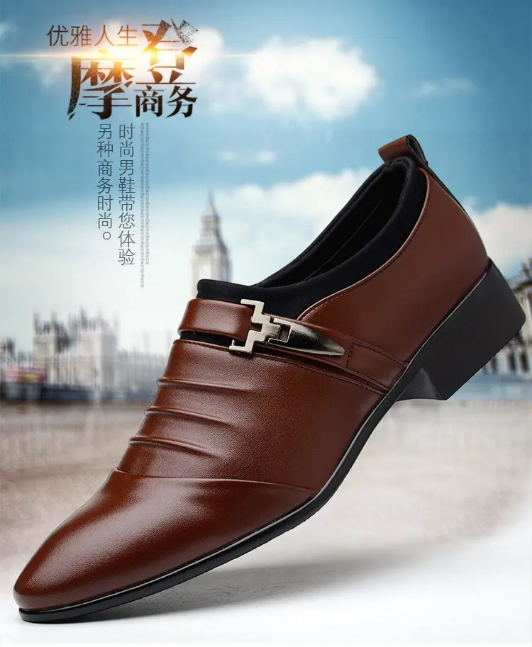 Men's casual footwear for leisure, slip-ons, classic suit jacket, warm shoes, plus size, dropshipping available — chobi 7