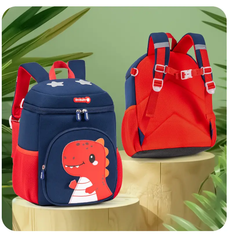 Cartoon cute school bag for early age, children's backpack — chobi 18