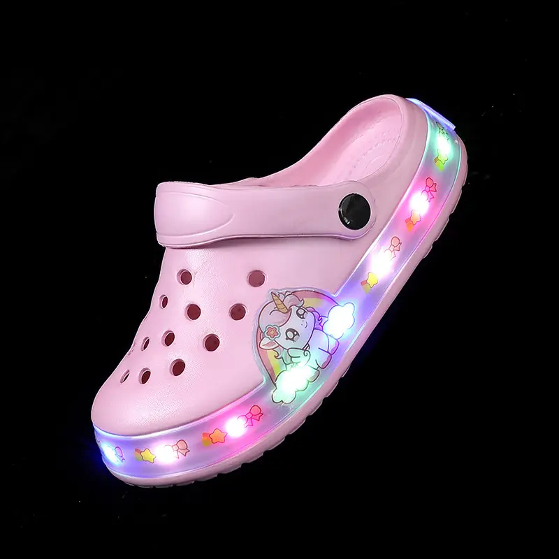 (Cross-border trading), (Wholesale), children's summer Crocs-style slippers, sandals, beach footwear — chobi 2