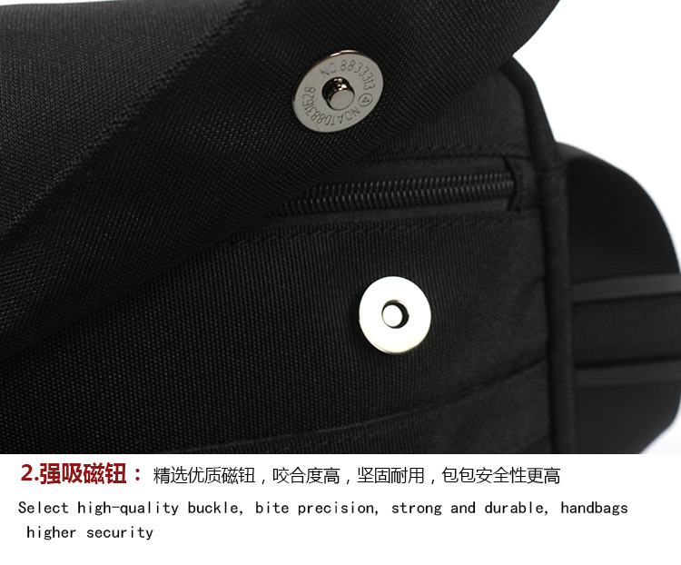 Shoulder bag, men's backpack, sports one-shoulder bag for leisure, Korean style — chobi 35