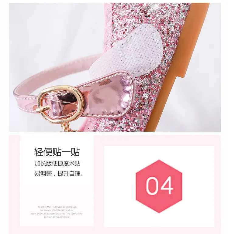 Fashionable demi-season children's shoes flat, princess style, soft sole — chobi 7