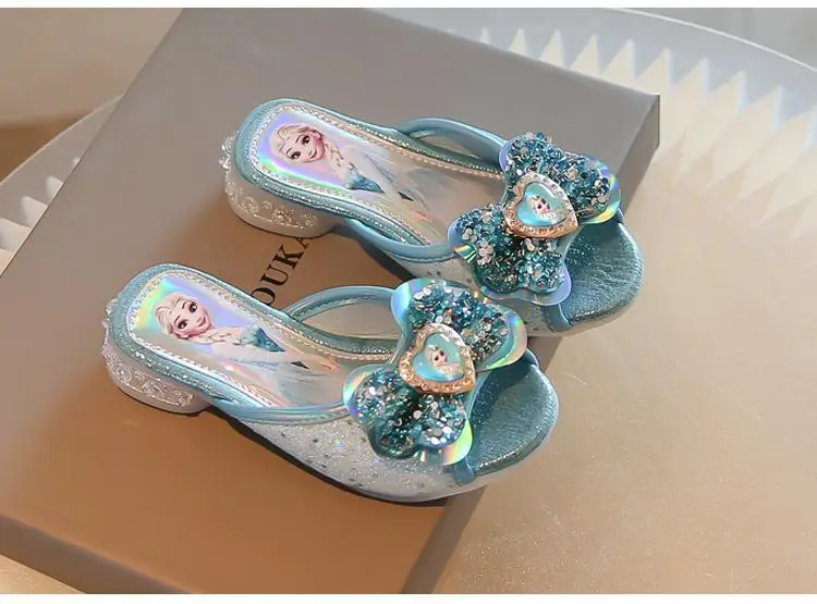 Summer mule, children's women's slippers, non-slip sandals, princess style, western style, suitable for outdoor wear — chobi 13