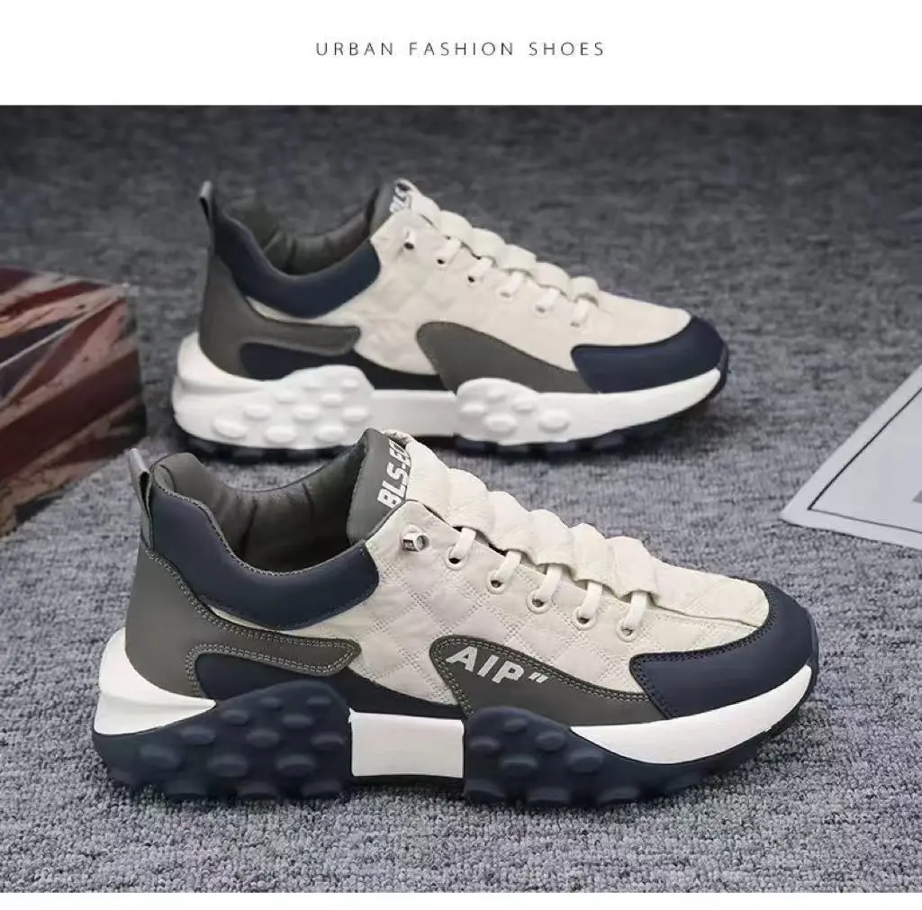 (Cross-border trading), low trend non-slip running sneakers, breathable shoes platform, Collection Year 2026, Korean style — chobi 11