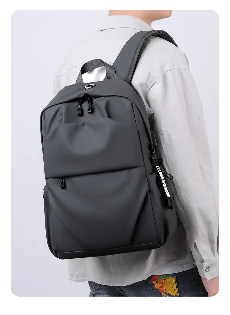 Capacious backpack, water repellent bag for traveling, laptop — chobi 7
