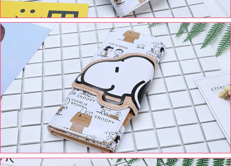 (Cross-border trading), nuby, cartoon long wallet for men and women — chobi 7