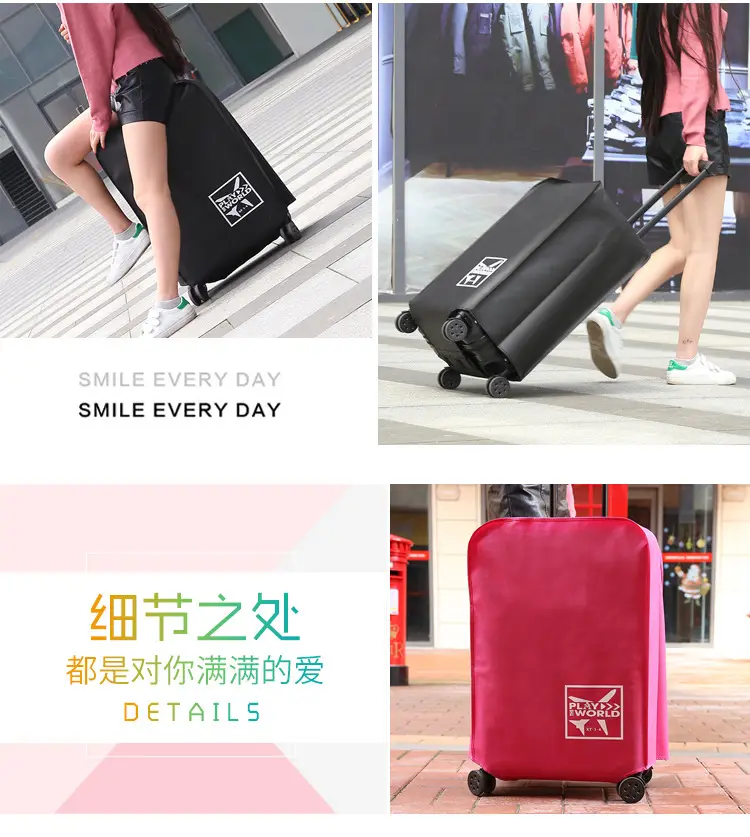 Dust cover, dustproof suitcase for traveling, protective case, increased thickness — chobi 20
